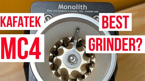 Monolith espresso grinder owner forums. . Kafatek mc4